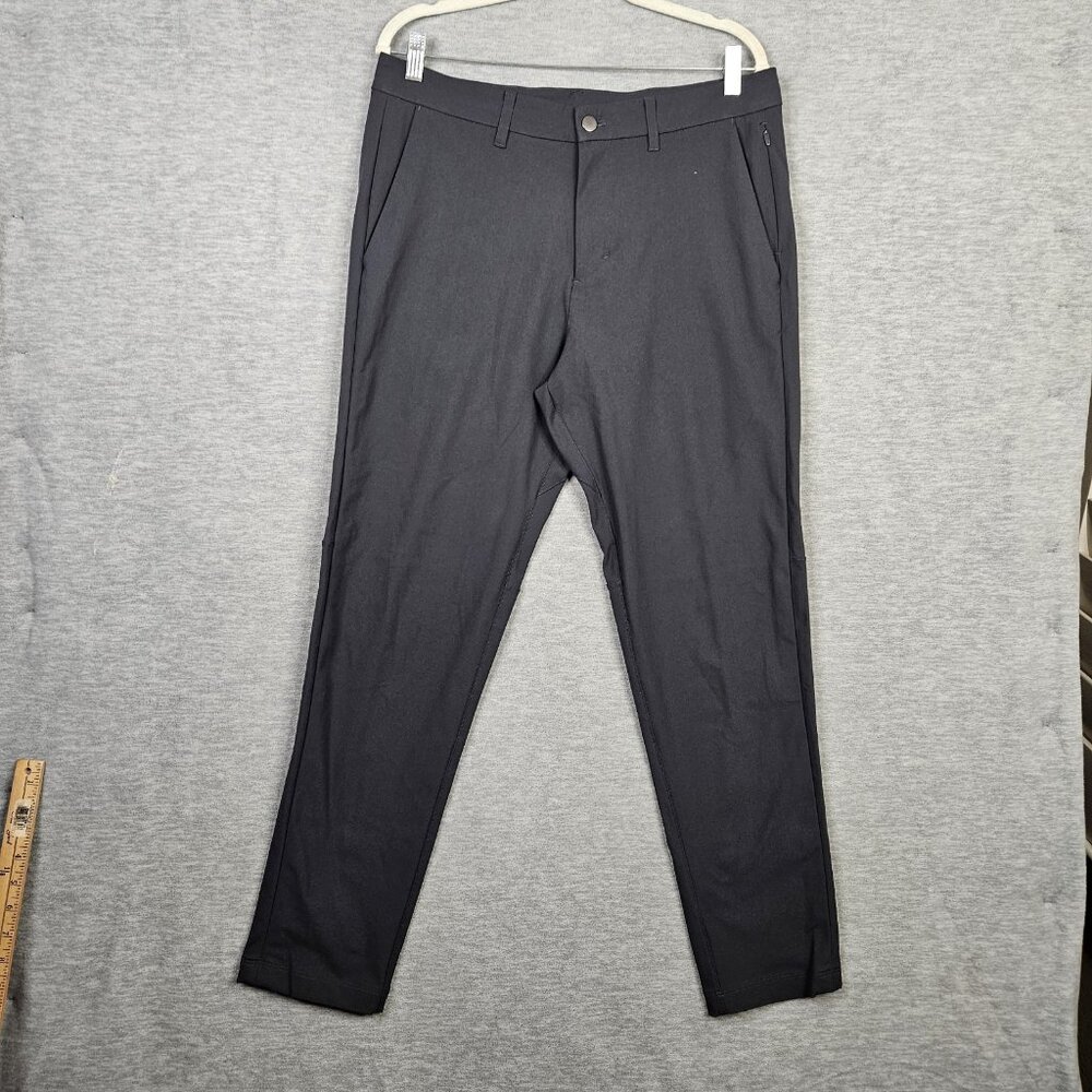 Lululemon Men’s Dark Gray Commission Slim Chino Pant Size 33 LM5522S